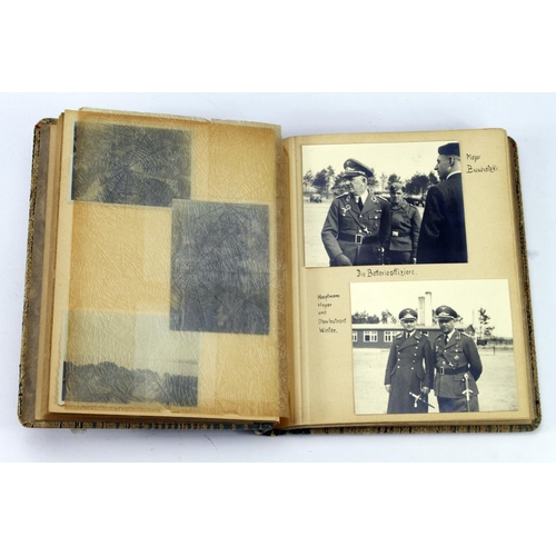 490 - German WW2 RAD related photo album nice complete album with some good photos.