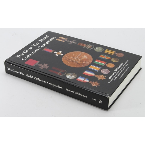 620 - Book - The Great War Medals Collector's Companion Vol.1. The standard reference work WW1 medals by H... 