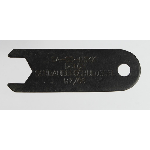 93 - German SS, SA, NSFK dagger spanner maker marked.