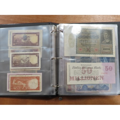 1198 - World (125), a collection in album including Syria 5 Piastres dated 1919, King George VI portraits, ... 