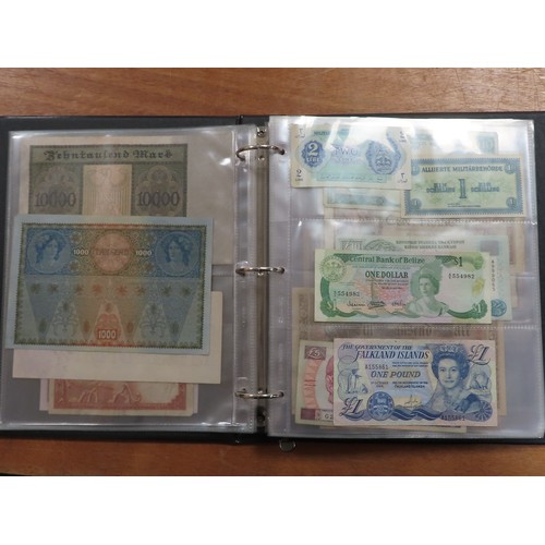 1198 - World (125), a collection in album including Syria 5 Piastres dated 1919, King George VI portraits, ... 