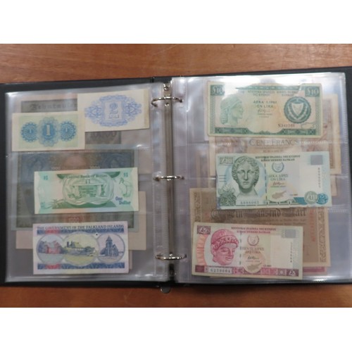 1198 - World (125), a collection in album including Syria 5 Piastres dated 1919, King George VI portraits, ... 