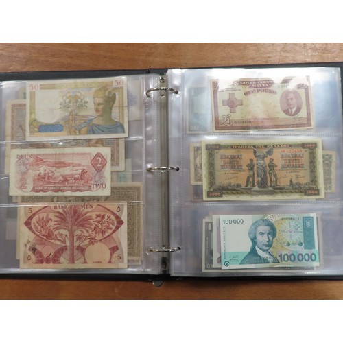 1198 - World (125), a collection in album including Syria 5 Piastres dated 1919, King George VI portraits, ... 