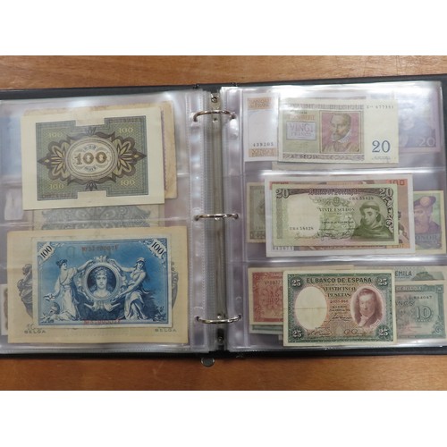 1198 - World (125), a collection in album including Syria 5 Piastres dated 1919, King George VI portraits, ... 