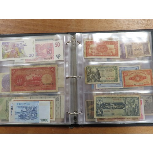 1198 - World (125), a collection in album including Syria 5 Piastres dated 1919, King George VI portraits, ... 