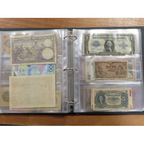 1198 - World (125), a collection in album including Syria 5 Piastres dated 1919, King George VI portraits, ... 