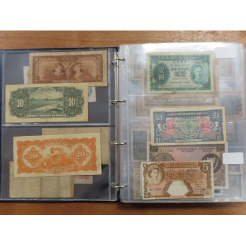 1203 - World (175), a collection in album including British West Africa, India, Malta,East African Currency... 