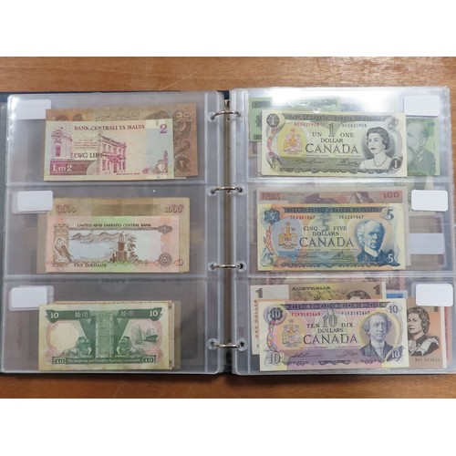 1203 - World (175), a collection in album including British West Africa, India, Malta,East African Currency... 