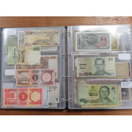 1203 - World (175), a collection in album including British West Africa, India, Malta,East African Currency... 