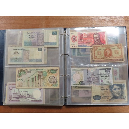 1203 - World (175), a collection in album including British West Africa, India, Malta,East African Currency... 