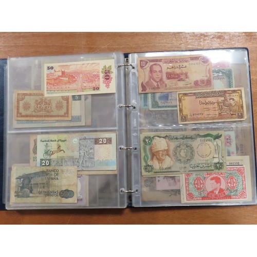 1203 - World (175), a collection in album including British West Africa, India, Malta,East African Currency... 