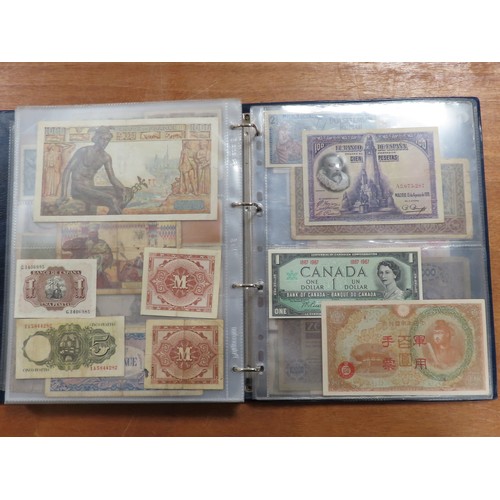 1203 - World (175), a collection in album including British West Africa, India, Malta,East African Currency... 