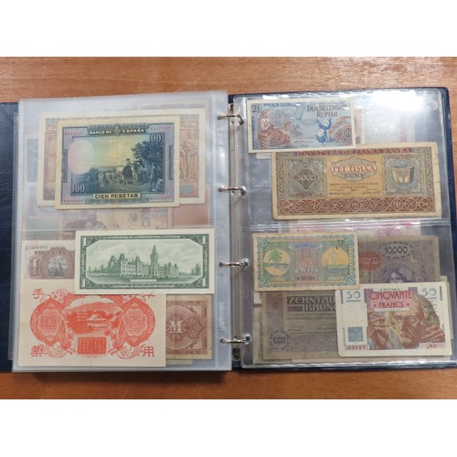 1203 - World (175), a collection in album including British West Africa, India, Malta,East African Currency... 