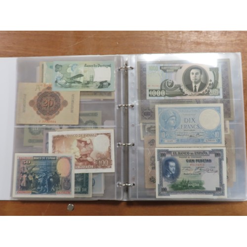 1206 - World (198), a collection in album including East African Currency Board, Tahiti, Malta, Egypt, Tuni... 