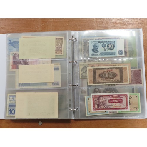 1206 - World (198), a collection in album including East African Currency Board, Tahiti, Malta, Egypt, Tuni... 