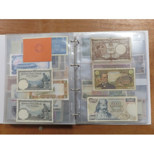 1206 - World (198), a collection in album including East African Currency Board, Tahiti, Malta, Egypt, Tuni... 