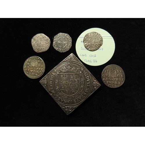 1683 - English & Polish hammered/early milled coins and reproductions (6): Henry III Long Cross class 3b Pe... 