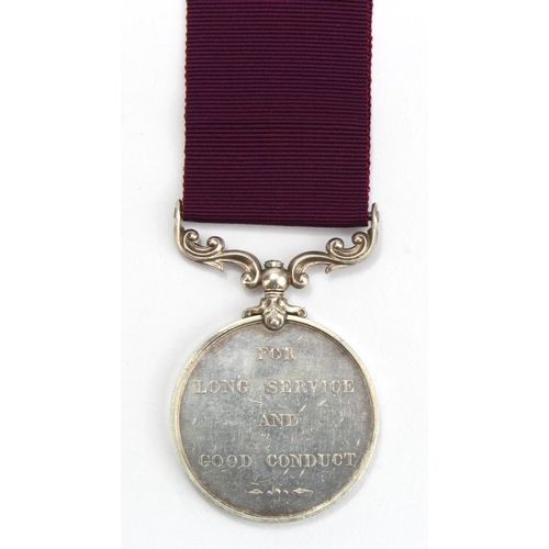 1162 - Army LSGC Medal EDVII named (4474 C.Sjt W F Barratt R.Fus). Born Lambeth, Surrey.  (1)