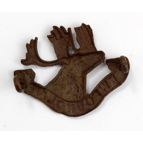 1183 - Badge Newfoundland Regiment WW1 cap badge