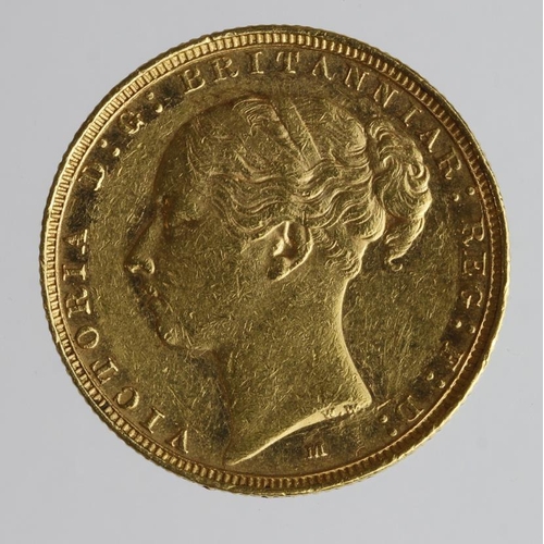 1863 - Sovereign 1885m (St George) aEF small edge bruise reverve below date and a some tiny contact marks u... 