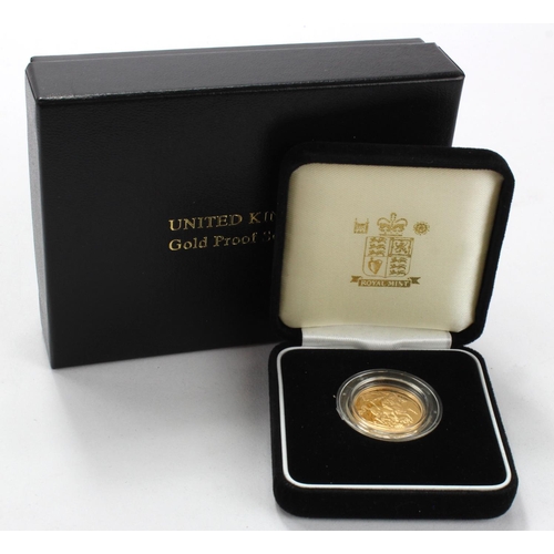 1892 - Sovereign 2004 Proof FDC boxed as issued