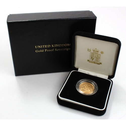 1896 - Sovereign 2006 Proof FDC boxed as issued