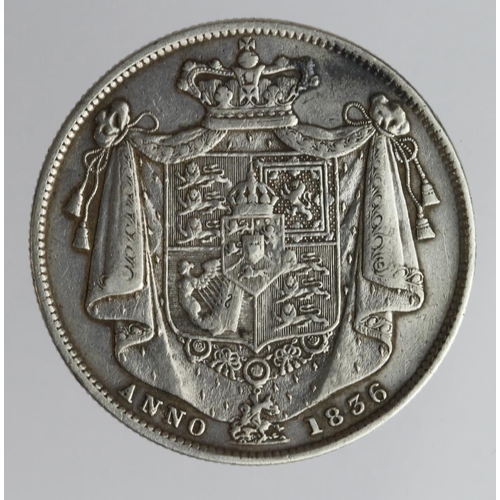 1937 - Halfcrown 1836 VF