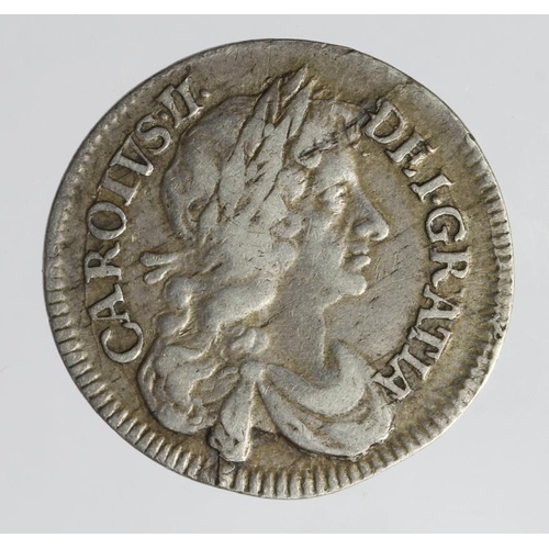 1942 - Maundy Fourpence 1679 nVF