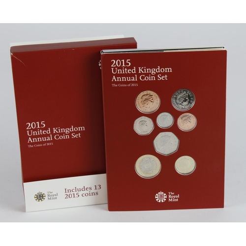 1959 - Royal Mint: 2015 United Kingdom Annual Coin Set (13 coins BU)