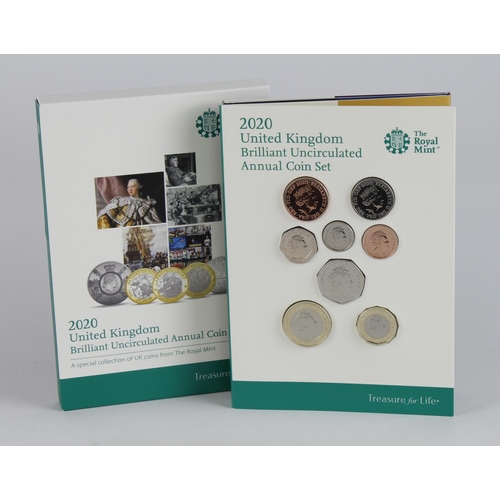 1962 - Royal Mint: 2020 United Kingdom Annual Coin Set (13 coins BU)