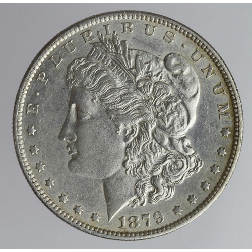 2077 - USA Morgan Silver Dollar 1879O, GEF