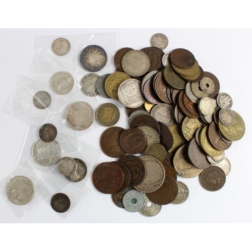 2213 - France (103 including 32 silver) 18th to 20thC assortment, mixed grade.