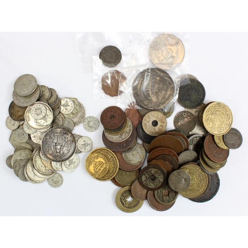 2388 - Islamic, Middle-Eastern and Asian Coins (178 including 97 silver) mixed grade.