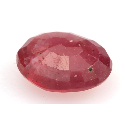 265 - 8.45ct Natural Ruby Gemstone certified by GLI