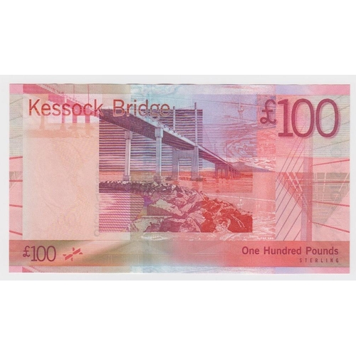 419 - Scotland, Bank of Scotland 100 Pounds dated 19th January 2009, Kessock Bridge, a consecutively numbe... 