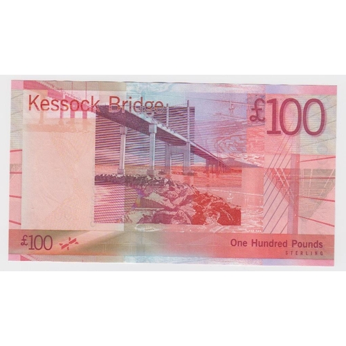 420 - Scotland, Bank of Scotland 100 Pounds dated 19th January 2009, Kessock Bridge, a consecutively numbe... 