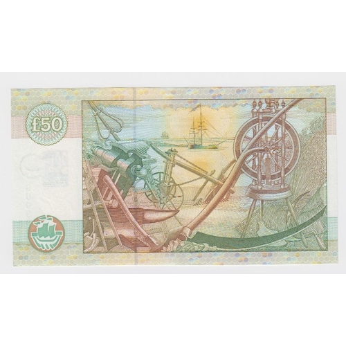 433 - Scotland, Clydesdale Bank 50 Pounds dated 6th January 2001, commemorative note University of Glasgow... 