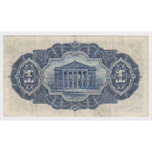 436 - Scotland, Commercial Bank of Scotland 1 Pound dated 1st December 1927, Gothic capital letter in pref... 