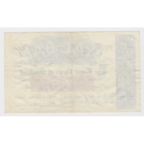 454 - Scotland, Royal Bank of Scotland 5 Pounds dated 2nd February 1962, signed Ballantyne & Campbell, ser... 