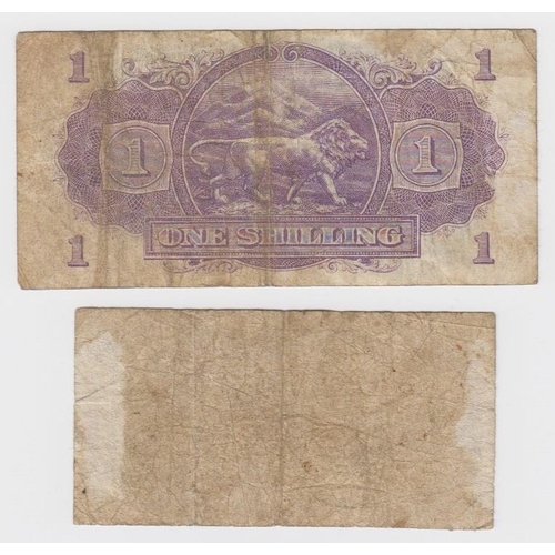 499 - British Commonwealth (2), a pair of King George VI portraits, East African Currency Board 1 Shilling... 