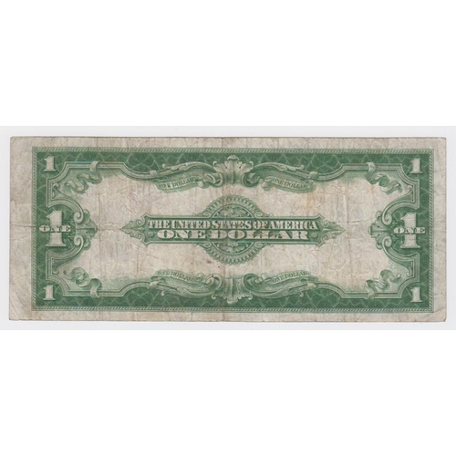 915 - USA, America 1 Dollar silver certificate dated series of 1923, signed Speelmen & White, serial Y4165... 