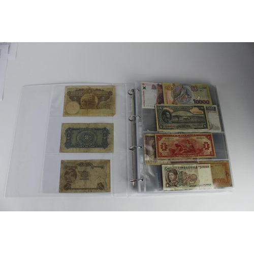 944 - World (139 plus 19 chinese coupons), a collection in album including Portugal 5 Escudos 1919 and 192... 