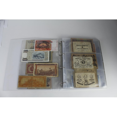 944 - World (139 plus 19 chinese coupons), a collection in album including Portugal 5 Escudos 1919 and 192... 