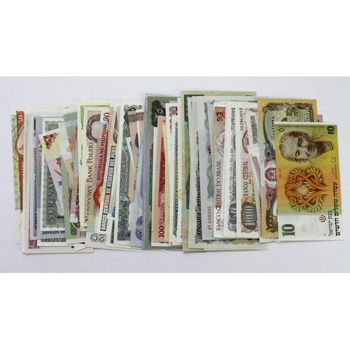 946 - World (159), a large collection of World notes, all different and all Uncirculated or about, no dupl... 