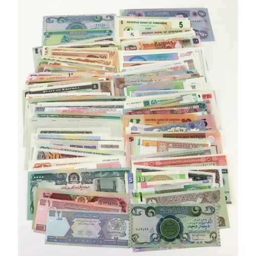 950 - World (286), a large collection of World notes, all different and all Uncirculated or about, no dupl... 