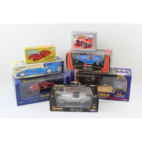 75 - Diecast. A collection of approximately twelve mostly boxed diecast models including Corgi, Oxford, B... 