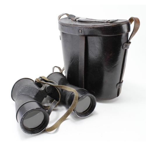 1246 - WW2 US made 7x50 binoculars made for the British Army an stamped with the crows foot inspectors stam... 