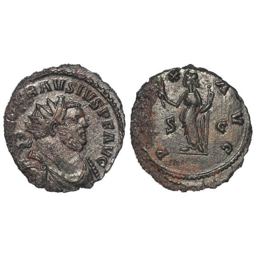 2223 - Roman Imperial, Britannic Empire: Carausius billon antoninianus, no mintmark (possibly Boulogne) 291... 