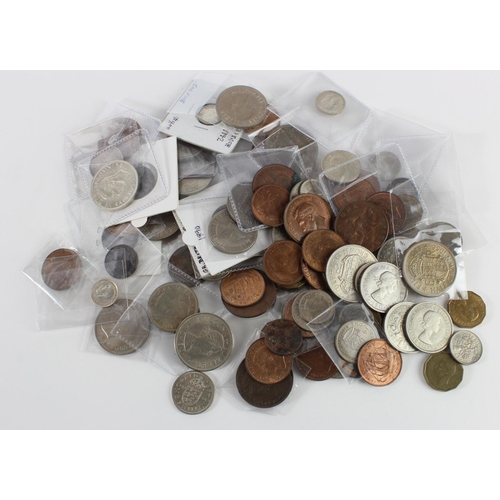 2350 - GB Coins (94) 19th-20thC, mixed grade including high grade, silver noted.
