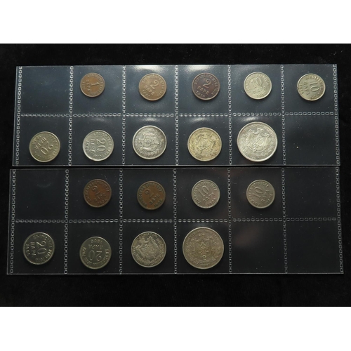 2414 - Montenegro (18) collection of coins 1906-1914 including silver, needs viewing.